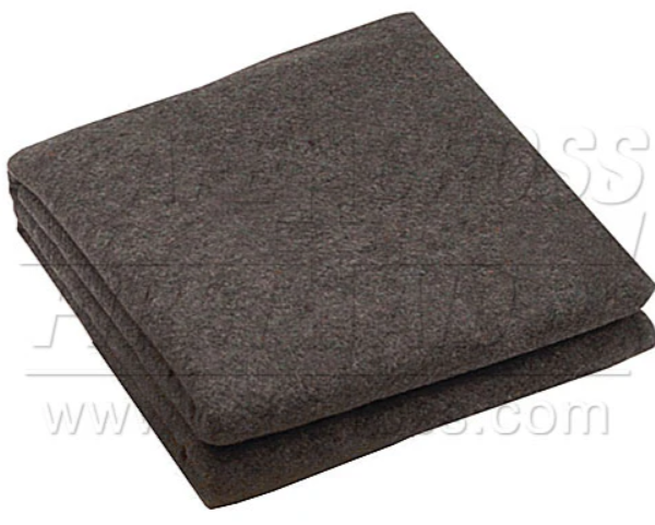 Blanket, Multi-Fibre, Grey, 152.4 x 213.4 cm