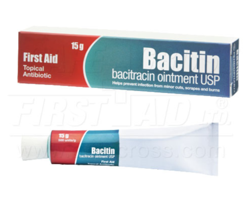 Bacitin, Antibiotic Ointment - 15 g
