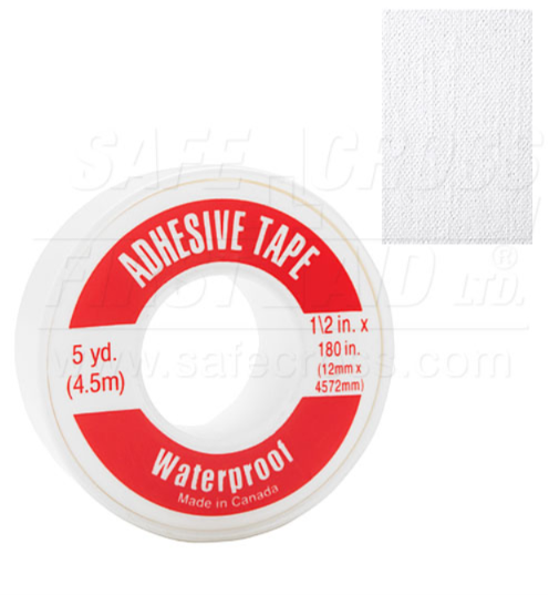 Tape, Waterproof, Vinyl/Cloth, 1/2" x 5 yds - Spooled