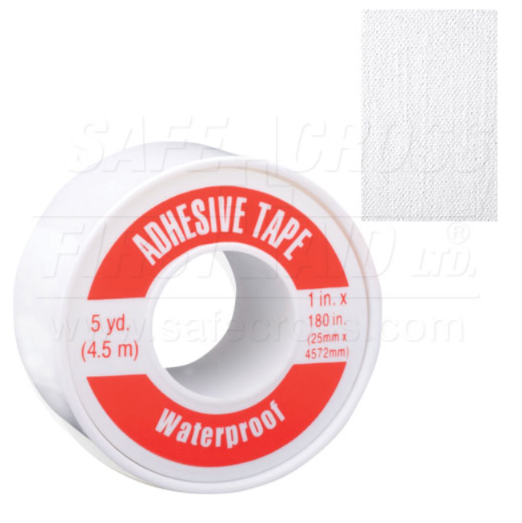 Tape, Waterproof, Vinyl/Cloth, 1" x 5 yds - Spooled