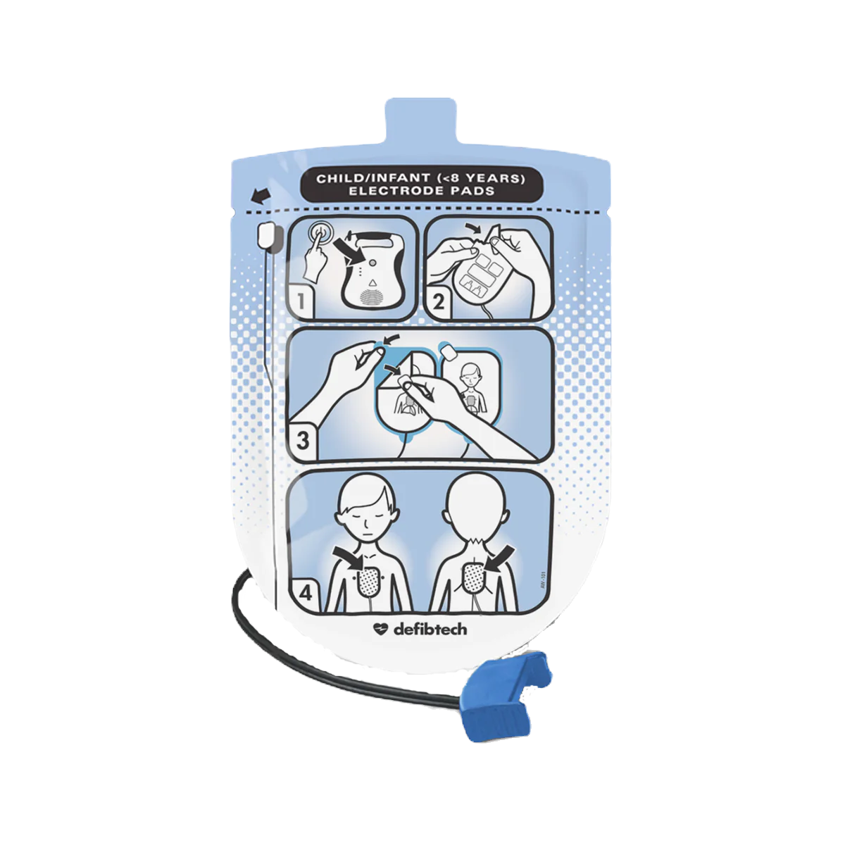 Paediatric Electrode Set for Lifeline AED