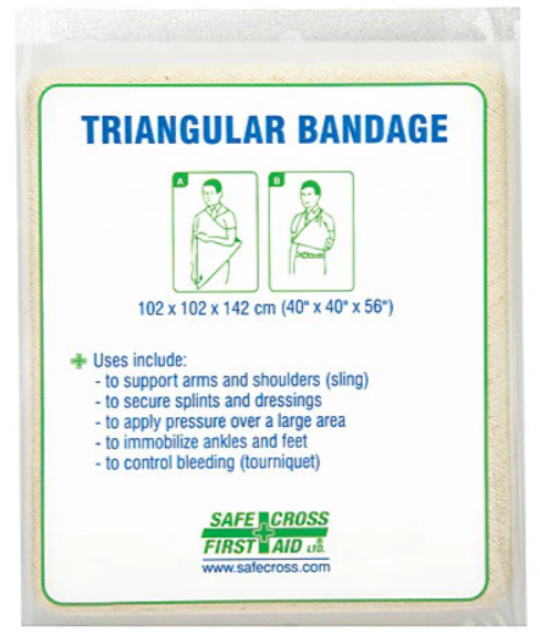 Triangular Bandage, Non-Compressed (40" x 40" x 56")