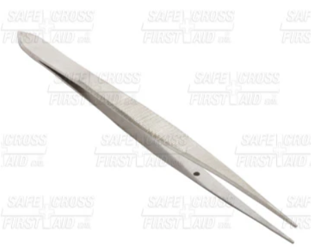 Splinter Forceps, 11.4 cm (Fine Tip, Straight)