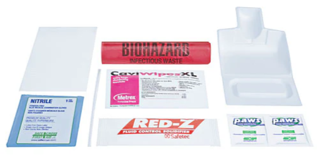 Biohazard Clean-Up Spill Kit, Standard