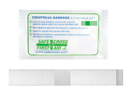 Compress Bandage - 2" x 2"